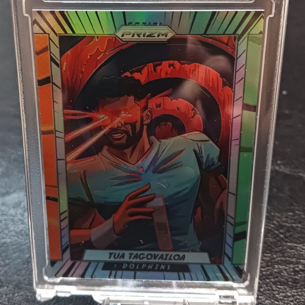 2023 Panini Prizm Manga Tua Tagovailoa Novelty Card